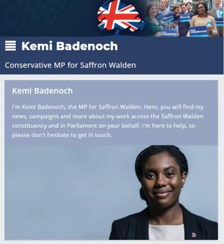 Kemi Badenoch poster
